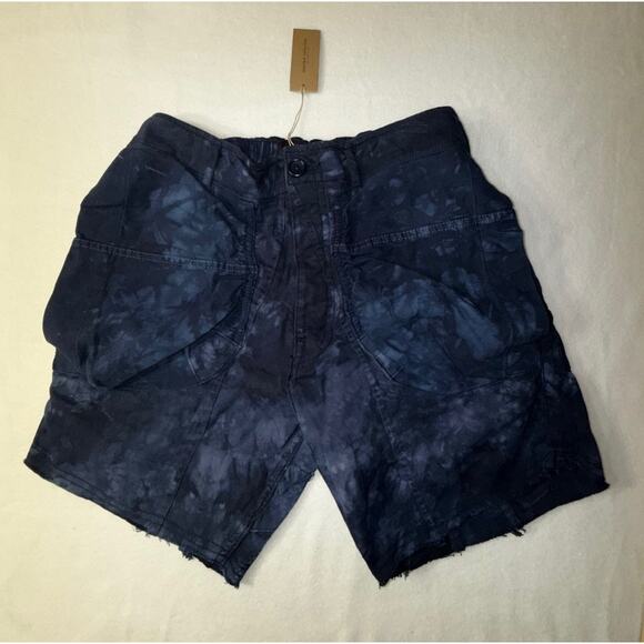 Wasted‎ Collective Shorts Men’s Size Large Blue Japanese Washi New - Picture 2 of 9